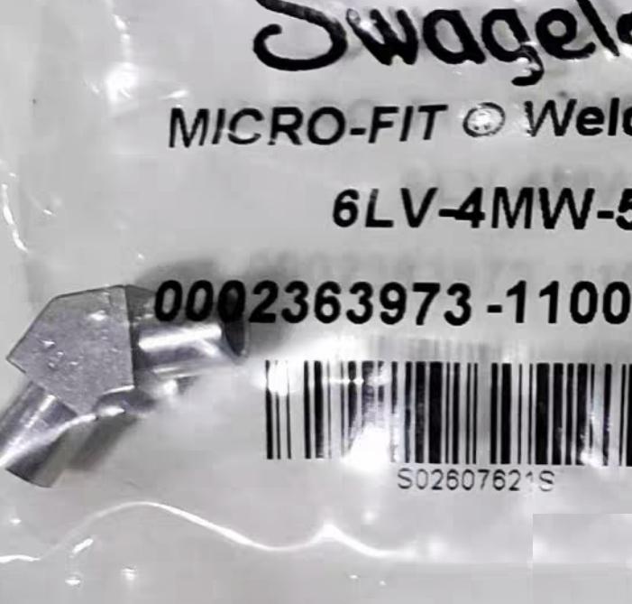JSK MEF4SEP 2 Swagelok316L VIM-VAR Micro-Fit® 45 1 4 in 6LV-4MW-5 476 30 SWAGELOK 6LV-4MW-5P 316L VIM-VAR MICRO-FIT® 45 UNION ELBOW