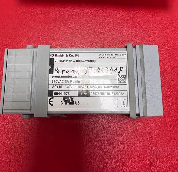 JUMO dTRON 316 703041 181-000-23 000 230VAC 3A AC110-240V