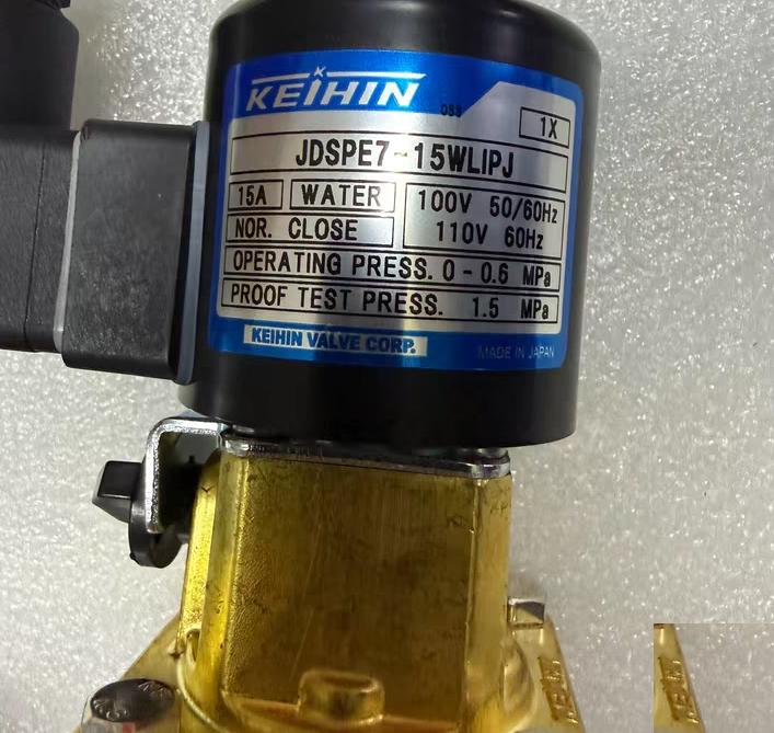 KEIHIN JDSPE7-15WLIPJ 100V 110V 50 60Hz 0-0 6MPa