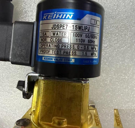 KEIHIN JDSPE7-15WLIPJ 100V 110V 50 60Hz 0-0 6MPa