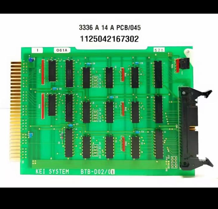 KEI SYSTEM Digital Output Module PCB Card BTB-D02 01