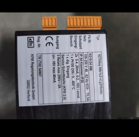 KFM 92704eq-99b1s2-xLg2r0cstc Pt100 0-400℃ 3 250V 2A 0-4 20mA 0-2 10V