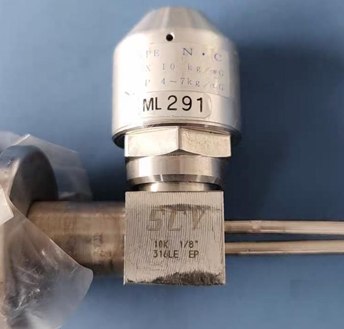 KITZ SCT KD4CS-VC-EP-316L SCV 316L KD 10K-1 4 This is the flagship model for low-pressure diaphragms This high-quality diaphragm valve supports high-purity gases for semiconductors BENKAN 10K-1 8 316LE 2 W22R 1 4 FVCR