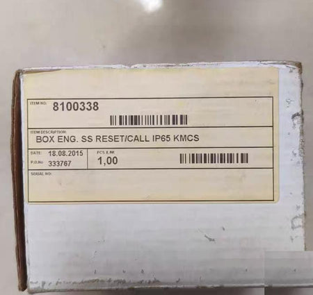 KONGSBERG 8100338 IP65 ENGINEERS SAFETY RESET