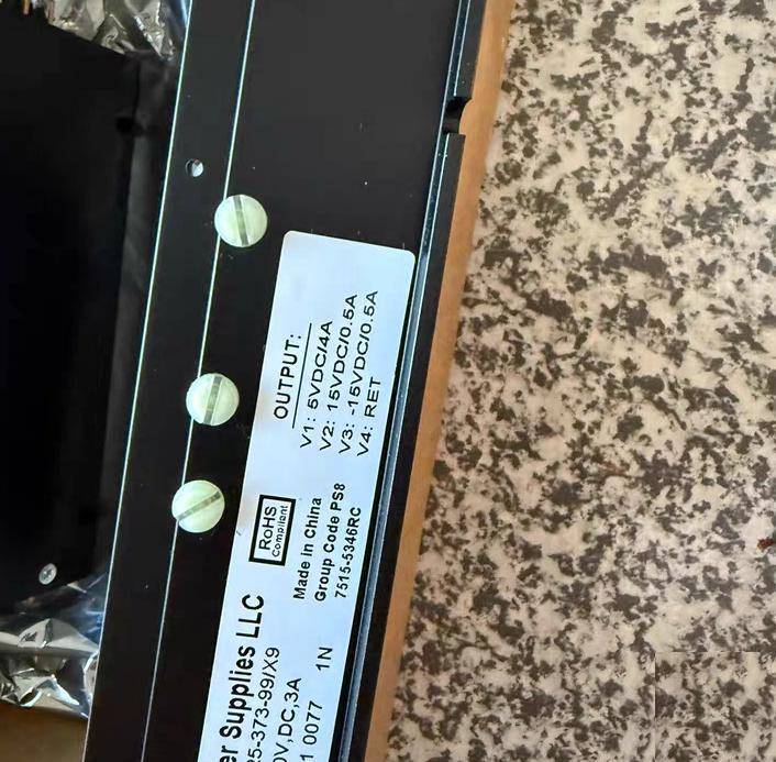 KONGSBERG CCI Power supplies LCC Model VT25-373-99 X9 9
