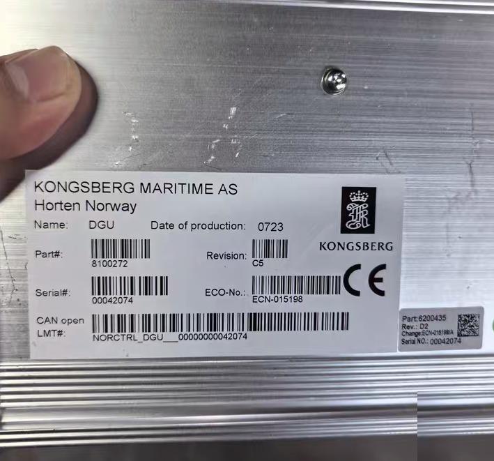 KONGSBERG DGU 8100272 RS422 CAN
