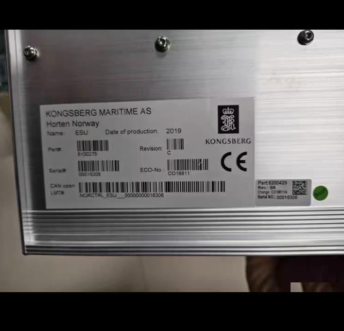 KONGSBERG ESU 8100275 2019 CE CANopen 00016306