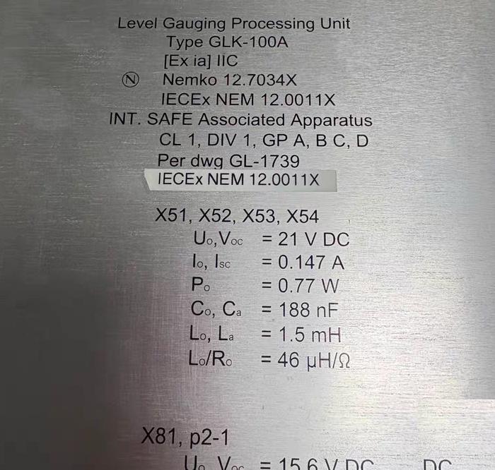 KONGSBERG GLK-100A