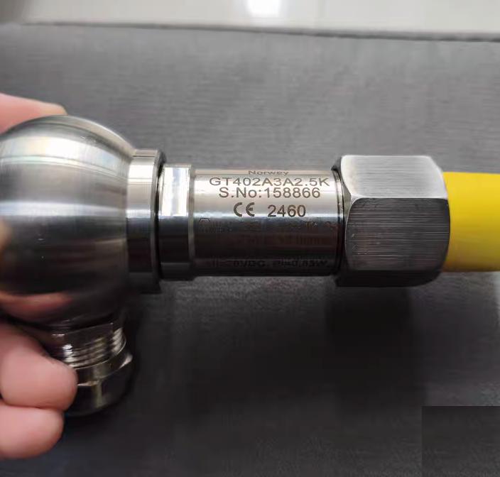 KONGSBERG GT402A3A2 5K GT402A3A2 5K 158866 CE II 1 G Ex ia IIC T5 Ga 28VDC 0 85W 150mA Nomko 02 ATEX 119X
