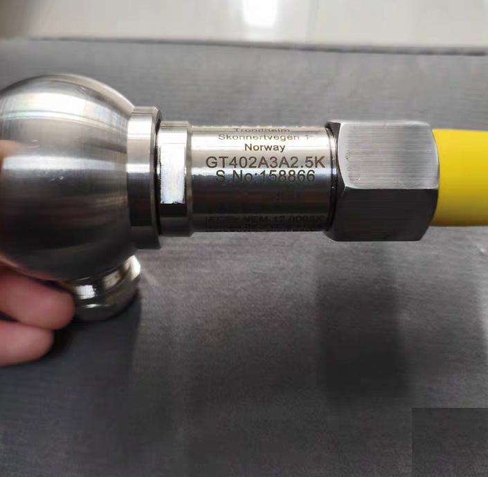 KONGSBERG GT402A3A2 5K GT402A3A2 5K 158866 CE II 1 G Ex ia IIC T5 Ga 28VDC 0 85W 150mA Nomko 02 ATEX 119X