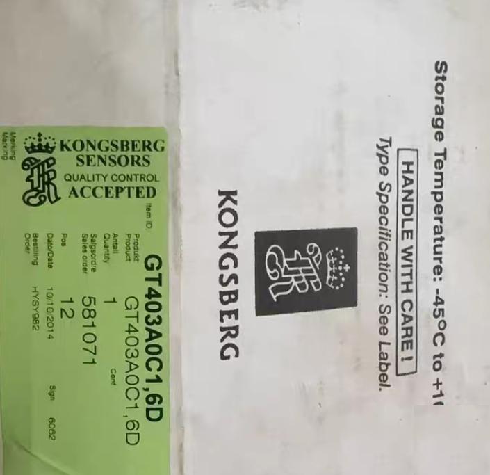KONGSBERG GT403A0C1 6D GT403A0C1 6D