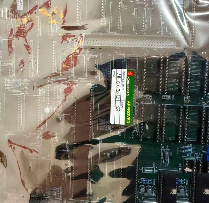 KONGSBERG I O PROCESSOR CARD NA1E791 12 6