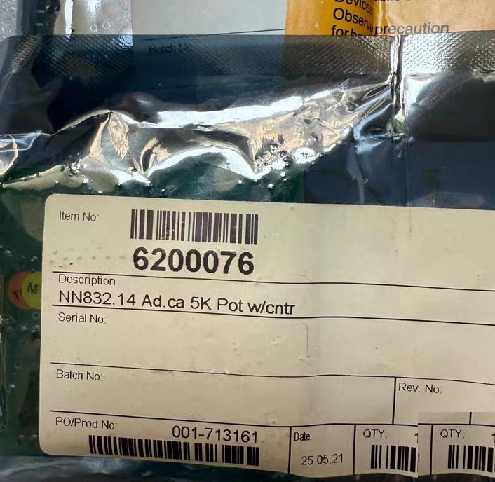 KONGSBERG NA1022Adaptor card PWR monitor2 NN803 2Ad ca Ao -10v -20mA 4 NN801 1 ADAPTOR DI 4 NN832 14Ａd ca 5k pot w cntr 2