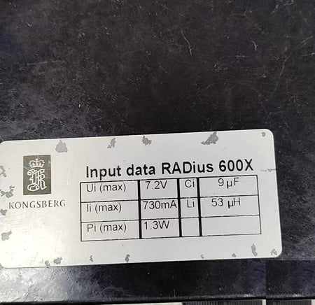 KONGSBERG RADius 600X