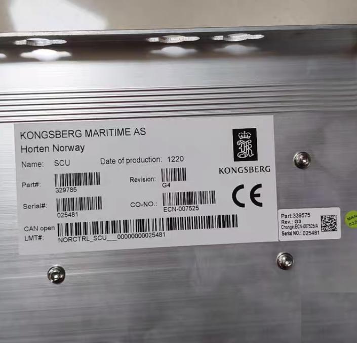 KONGSBERG SCU 329785 CAN