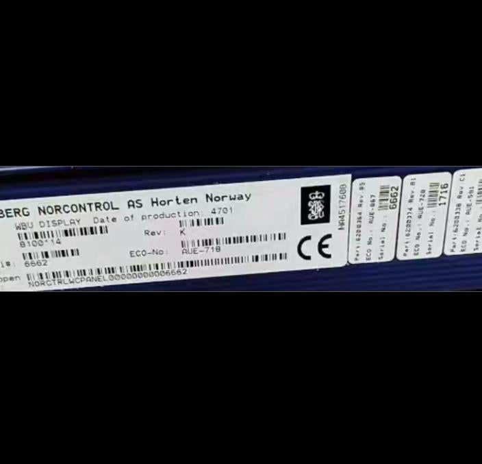 KONGSBERG WCU 8100114 Norcontrol Watch Bridge Unit LCD
