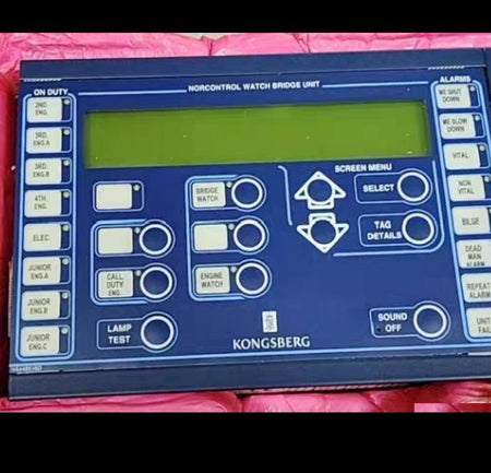 KONGSBERG WCU 8100114 Norcontrol Watch Bridge Unit LCD