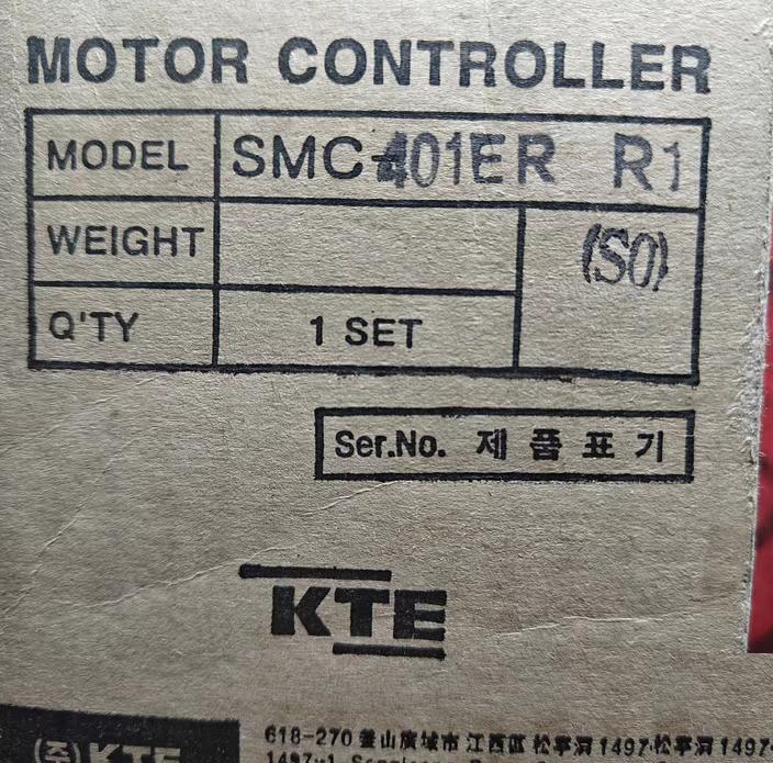 KTE MOTOR CONTROLLER SMC-401ER R1