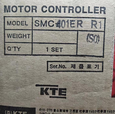 KTE MOTOR CONTROLLER SMC-401ER R1