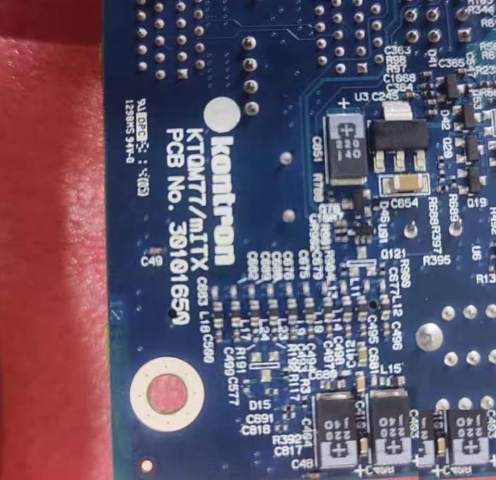 KTQM77 mITX P N 810480-4500BIOS 1 2PCB 30101650