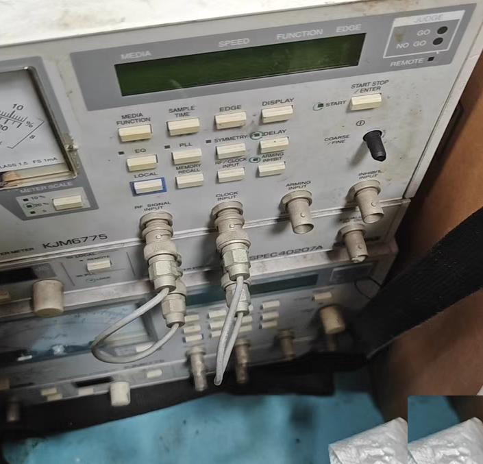 Kikusui KJM6775 SPEC40311 SPEC40207A RF to CLOCK Bi-PHASE WOBBLE RF to CLOCK zui 220MHz zui 74MPS arming 3 4 0MHz PLL