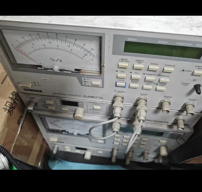 Kikusui KJM6775 SPEC40311 SPEC40207A RF to CLOCK Bi-PHASE WOBBLE RF to CLOCK zui 220MHz zui 74MPS arming 3 4 0MHz PLL