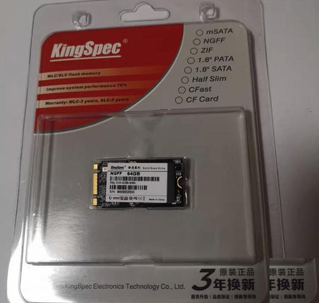 KingSpec NGFF M 2 64G 2242 SSD