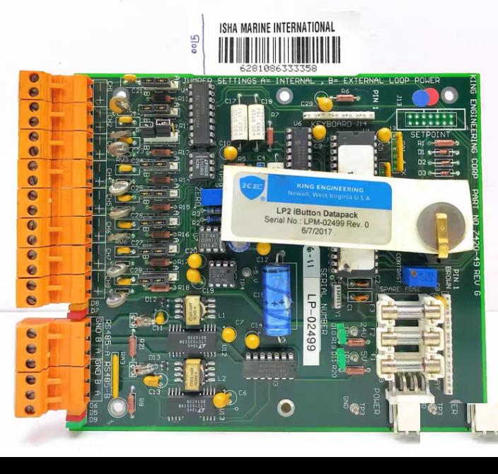King Enginneering Corp 7420-49 Rev G PCB Card 3358