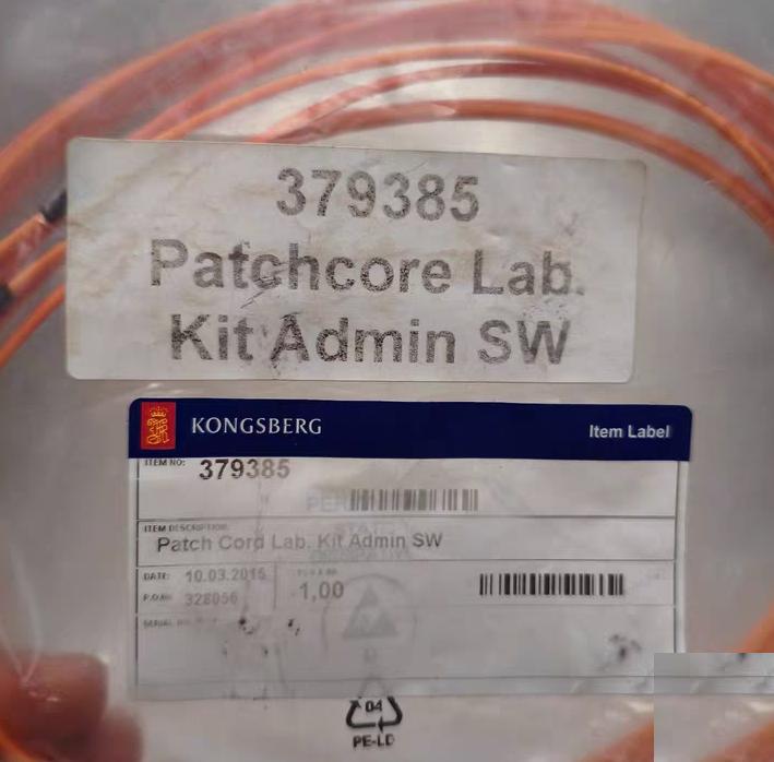 Kongsberg 379385 Lab Kit Admin SW