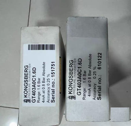 Kongsberg GT403A0C1 6D 1 6Bar 0 25 4mA 610122