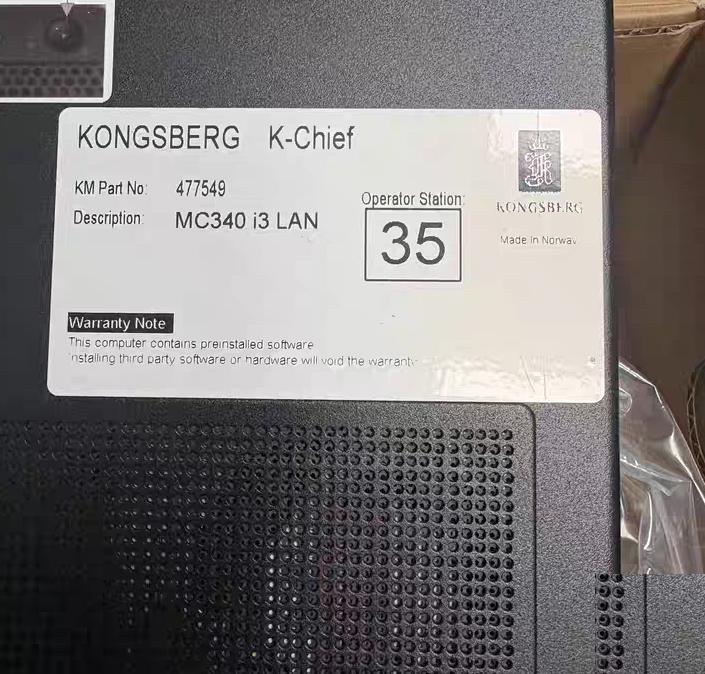 Kongsberg K-Chief MC340 i3 LAN MC340 i3 LAN Intel Core i3 6 USB HDMI