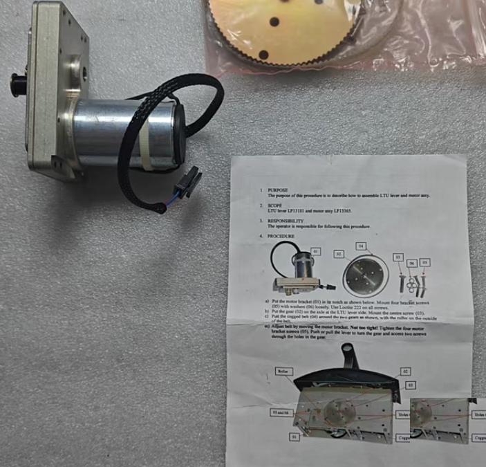 Kongsberg LTU Electric shaft motor for LTUItem No 319573