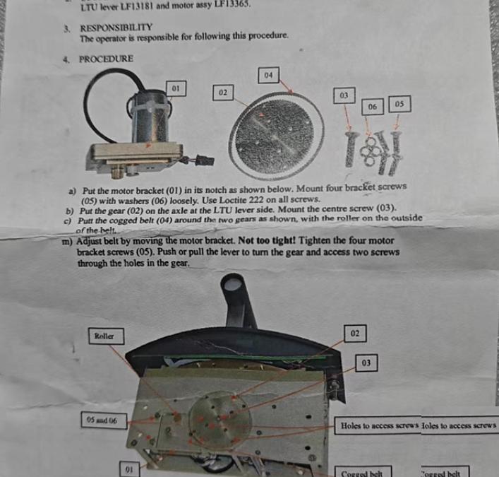 Kongsberg LTU Electric shaft motor for LTUItem No 319573