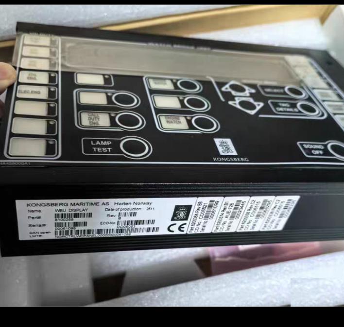 Kongsberg WATCH BRIDGE UNIT WBU DISPLAY SELECT TAG DETAILS