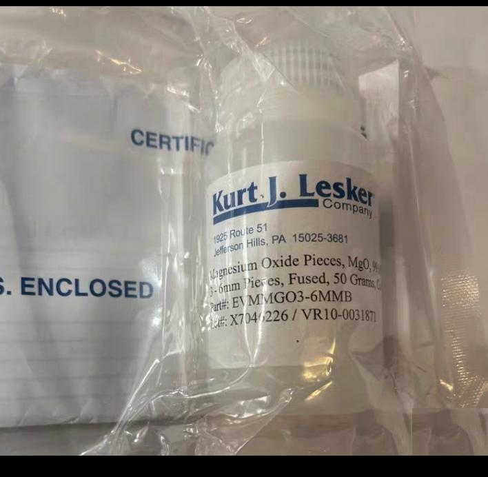 Kurt J Lesker MgO Magnesium Oxide P N EVMMGO3-6MMB 99 95 Pure 50 Grams 3 4