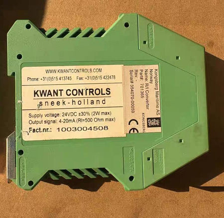 Kwant Controls R I 51002997 Kongsberg 701365