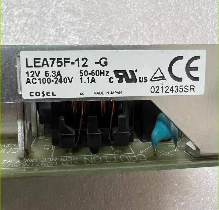 LEA75F-12 -G      100 240V 12V6 3A