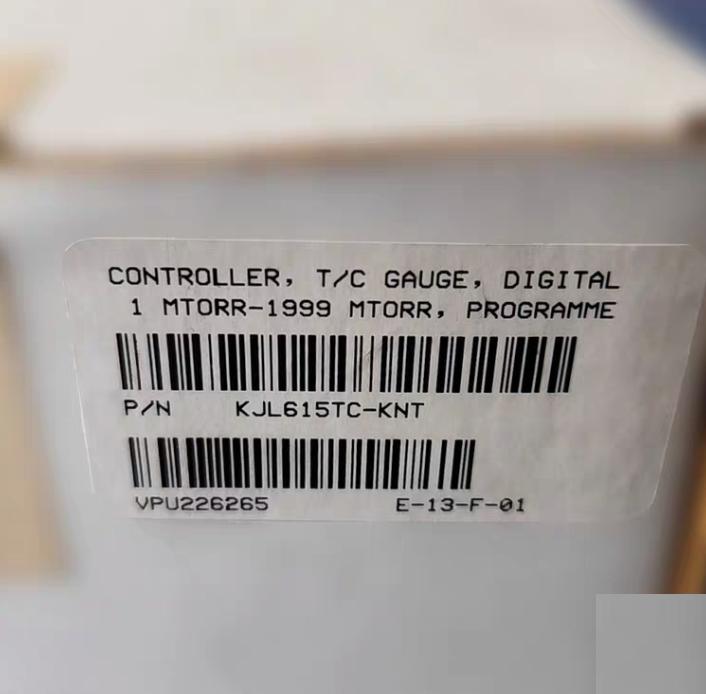 LESKER KJL615TC-KNT 6900 DV-6 6900 1 13 6106RMB CONTROLLER T C GAUGE DIGITAL 1 MTORR-1000 MTORR PROGRAMMED FOR KJL-6000 GAUGE TUBE ALL ACCESSORIES INTERCONNECT CABLE POWER SUPPLY MOUNTING HARDWARE INCLUDED NO TUBE INCLUDED