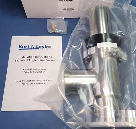 LESKER SA0200PVQF KF50 Pneumatic Bellows Sealed SS Angle Valves KF50 flanged 680 1 8 1500