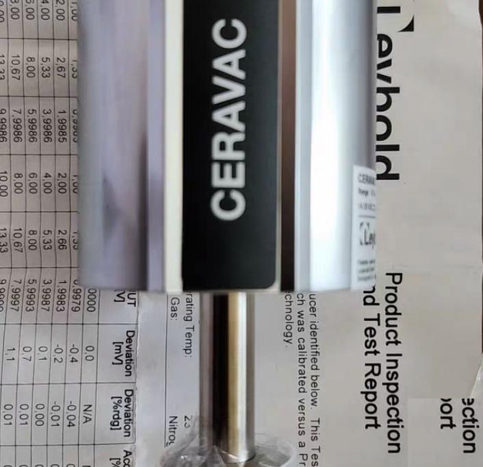 LEYBOLD CTR100N 230300V02 230302V02 4 230310V02 8 FVCR 10 kF16 1000 torr 1 10 Torr 5 OEM MKS Inficon AA01A DATE 2021Sensor INCONEL membrane not Aluminum oxide Ceramic Al2O3