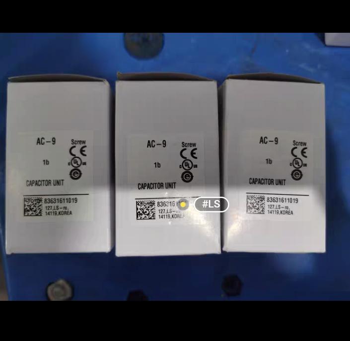 LS AC-9 3 BK63N D6 2 RO63C C50 1 RO125C 100A 1 ABS33B 15A
