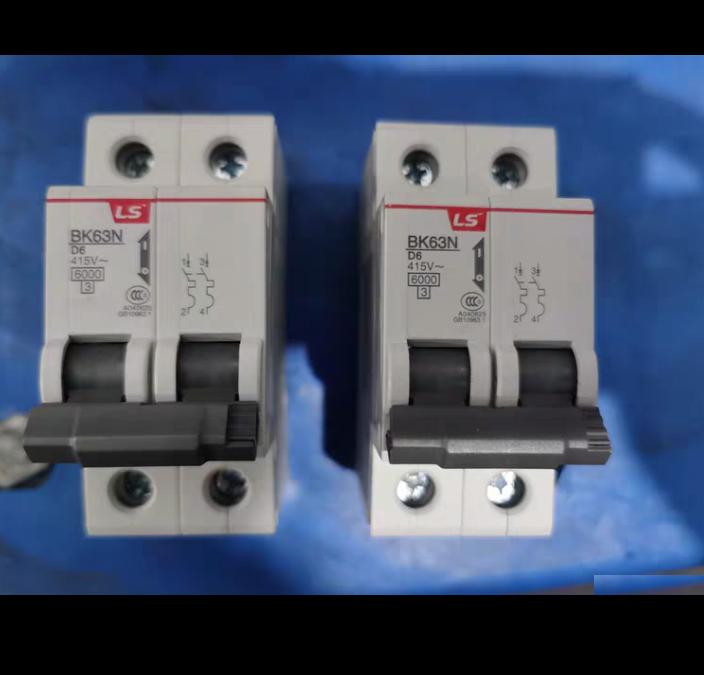 LS AC-9 3 BK63N D6 2 RO63C C50 1 RO125C 100A 1 ABS33B 15A
