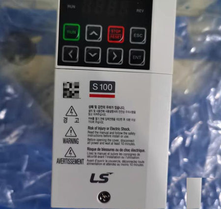 LS LSLV0008S100-2EONNS 200-240V 0-400V 3 0 01-400Hz 1 9kVA 1