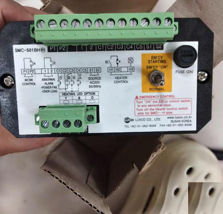 LUXCO SMC-501BH AC22V 50 60Hz RUN STOP