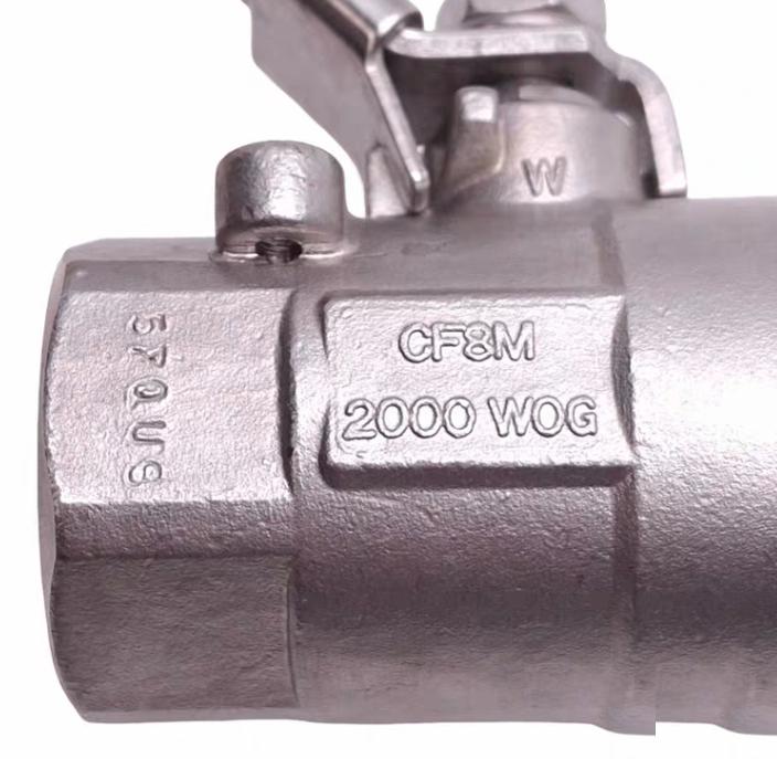 Legend 113-105 T-715 Stainless Steel Manual Ball Valve 1in NPT 2000psi WOG
