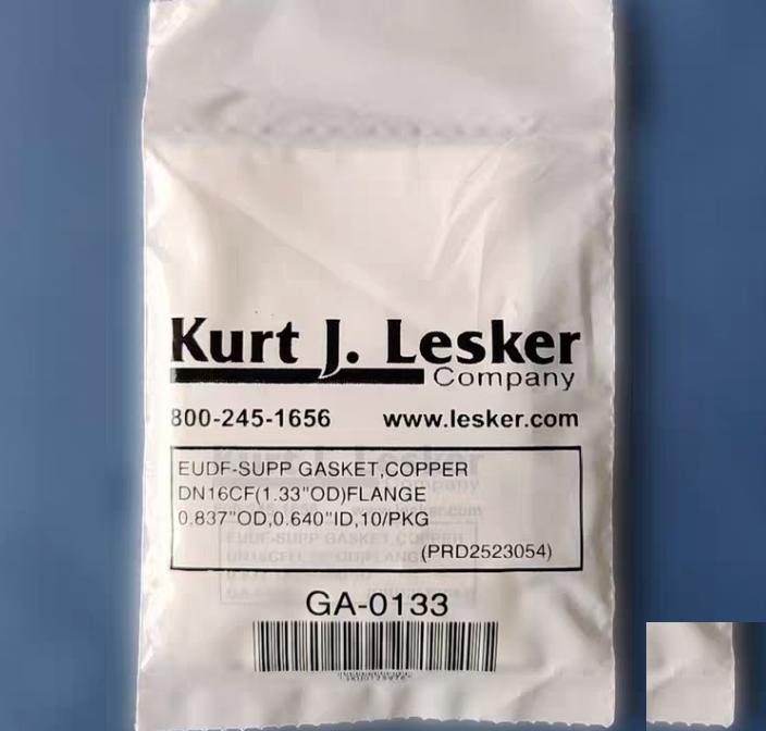 Lesker GA-0133 GASKET COPPER DN16CF 1 33 OD FLANGE 0 837 OD 0 640 ID 10 PER PACKAGEUnit Price 26 35 10 295 29 5RMB 29 5 1 13 26 1