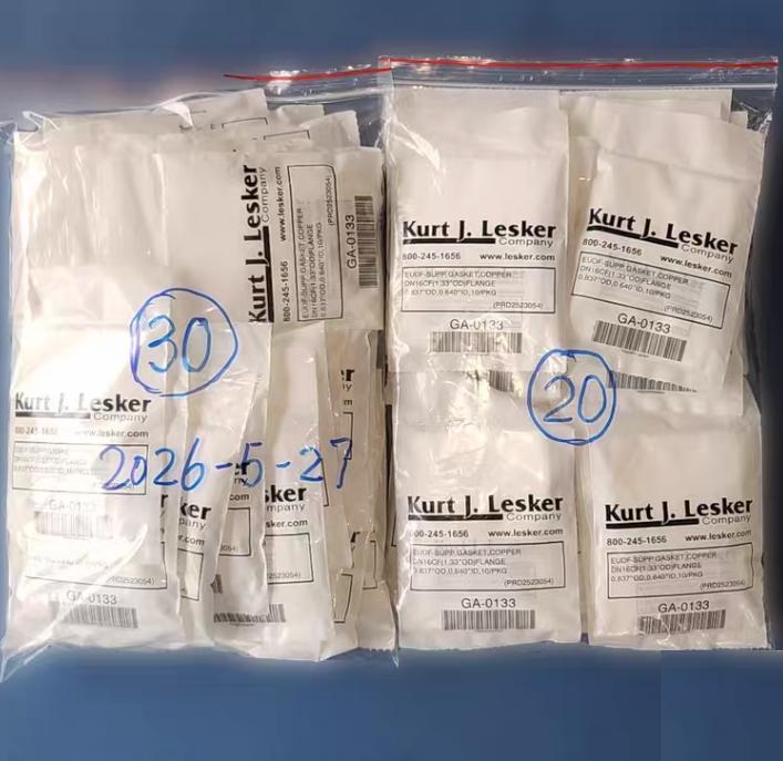 Lesker GA-0133 GASKET COPPER DN16CF 1 33 OD FLANGE 0 837 OD 0 640 ID 10 PER PACKAGEUnit Price 26 35 10 295 29 5RMB 29 5 1 13 26 1