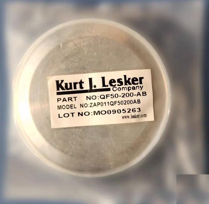 Lesker QF50-200-AB KF50 BLANK ALUMINUM QF50