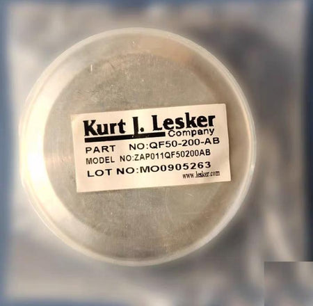 Lesker QF50-200-AB KF50 BLANK ALUMINUM QF50