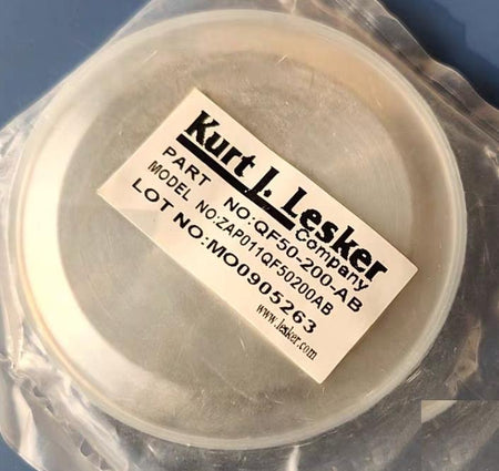Lesker QF50-200-AB KF50 BLANK ALUMINUM QF50